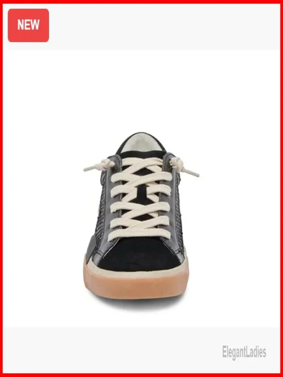 Women's Slip-On Sneakers with Textile Lining and Rubber Outsole - Picture 2 of 6